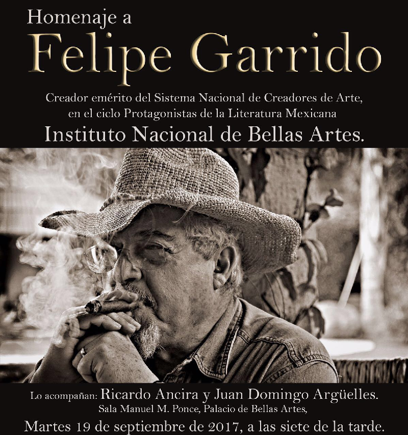 felipe garrido homenaje